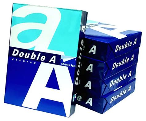 Carton De 05 Rames A4 Double A Feuilles Blanches 80g Fourniture