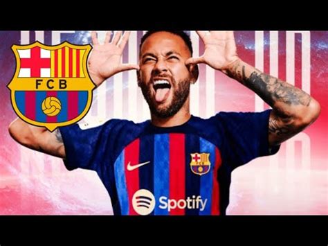 NEYMAR É NOVO JOGADOR DO BARCELONA OFICIAL YouTube