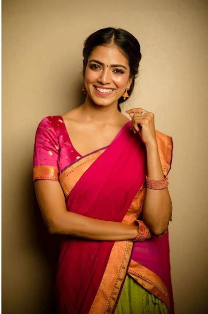 Hot Saree Actress Malavika Mohanan Hot Photos In Latest Fashion