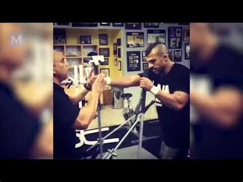 Vitor Belfort Strength Training Workouts Part 2 Muscle Madness - YouTube