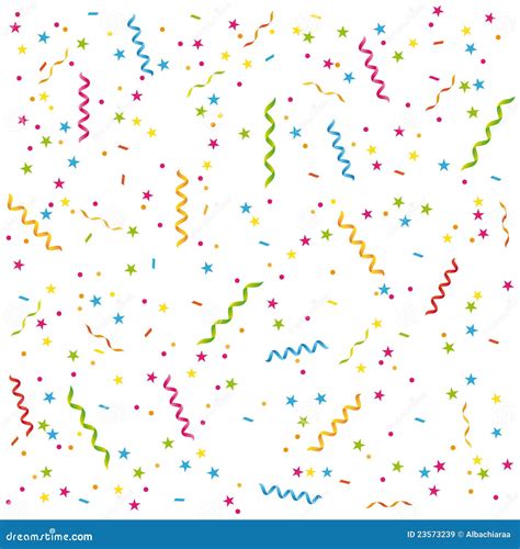 Party Streamers And Confetti Background. Royalty Free Stock Images - Image: 23573239