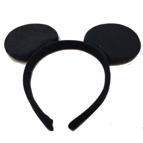 Mickeyminnie Mouse Headband Costume Halloween Party Hair Head Band Black