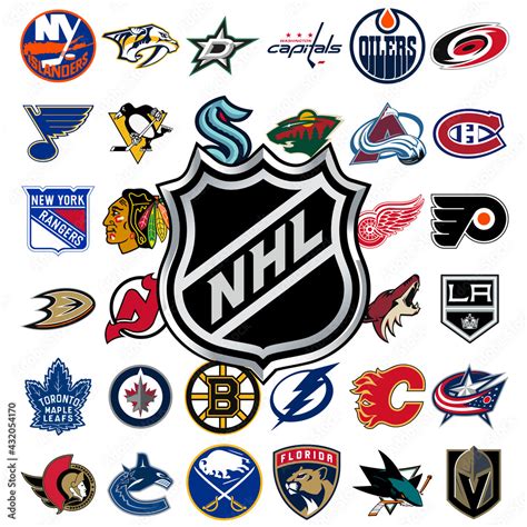 Nhl Hockey Team Logos