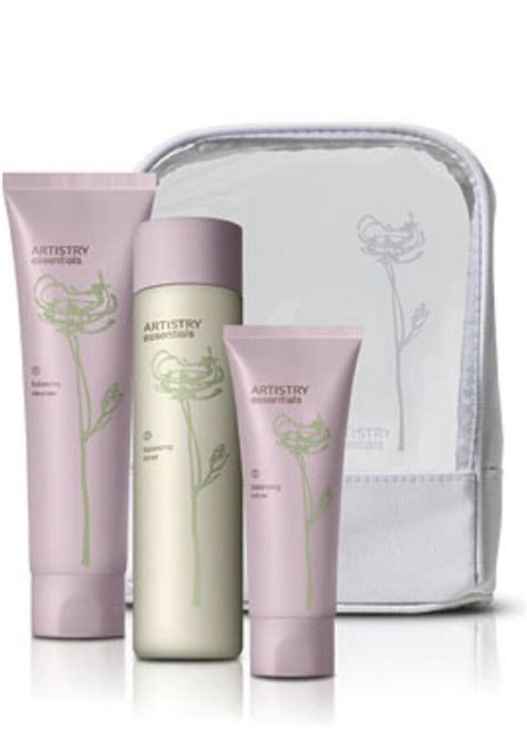 Artistry Essentials Balancing Skin Care Kit Cleanser Toner