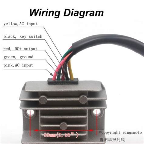 3 Pin Rectifier Wiring Diagram