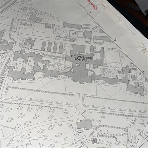 Vintage Ordnance Survey Map of Downpatrick (Downshire Hospital) - On ...