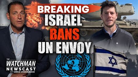 Israel Bans Un S Palestinian Envoy Hamas Tunnels Exposed Beneath Unrwa