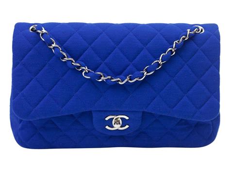 CLASSIC BLUE CHANEL BAG Channel Bags Chanel Bag Bags