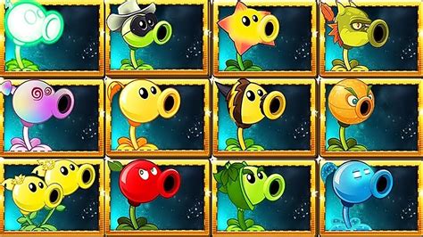 Pvz2 Challenge All Pea Plants No Plant Food Vs Zombies In Plants Vs Zombies 2 Youtube