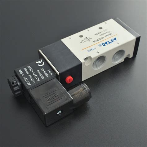 V Vac V Lvula Neumatica Solenoide Pt Airtac