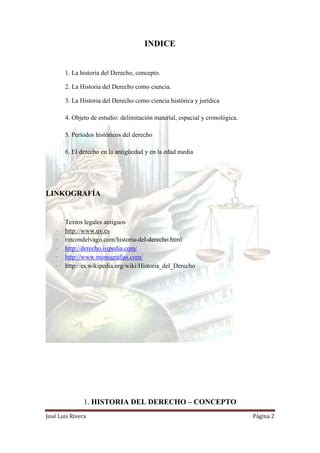 Filosofía del derecho tarea 2 historia del derecho PDF