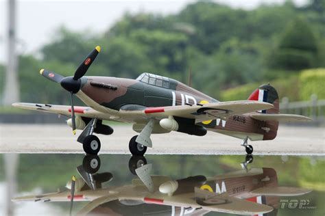 TopRC Hawker Hurricane 750mm 30 EPO Electric RC Airplane Camo Ready