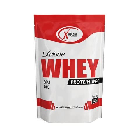 Explode Whey Protein Wpc G Chocolate Submarino