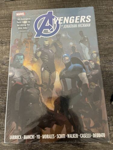 The Avengers By Jonathan Hickman Omnibus Vol 2 Marvel 2023 SEALED