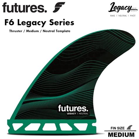 Futures Fin Rtm Hex Legacy F F Legacy Series Thruster