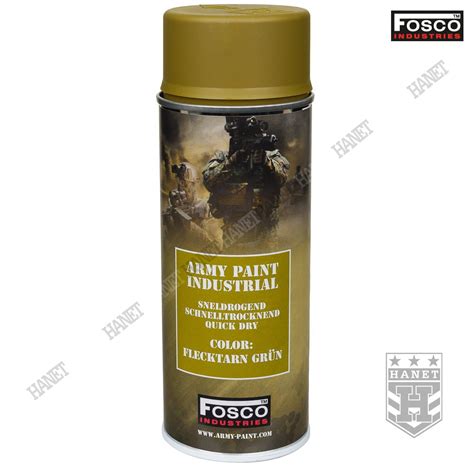 Fosco Army Paint Wojskowa Farba W Sprayu Ml Flecktarn Grun Hanet