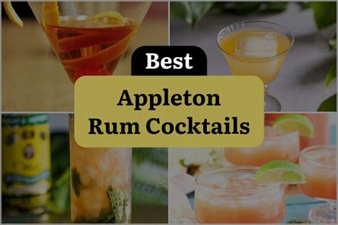 8 Appleton Rum Cocktails Sure to Get the Party Started! | DineWithDrinks