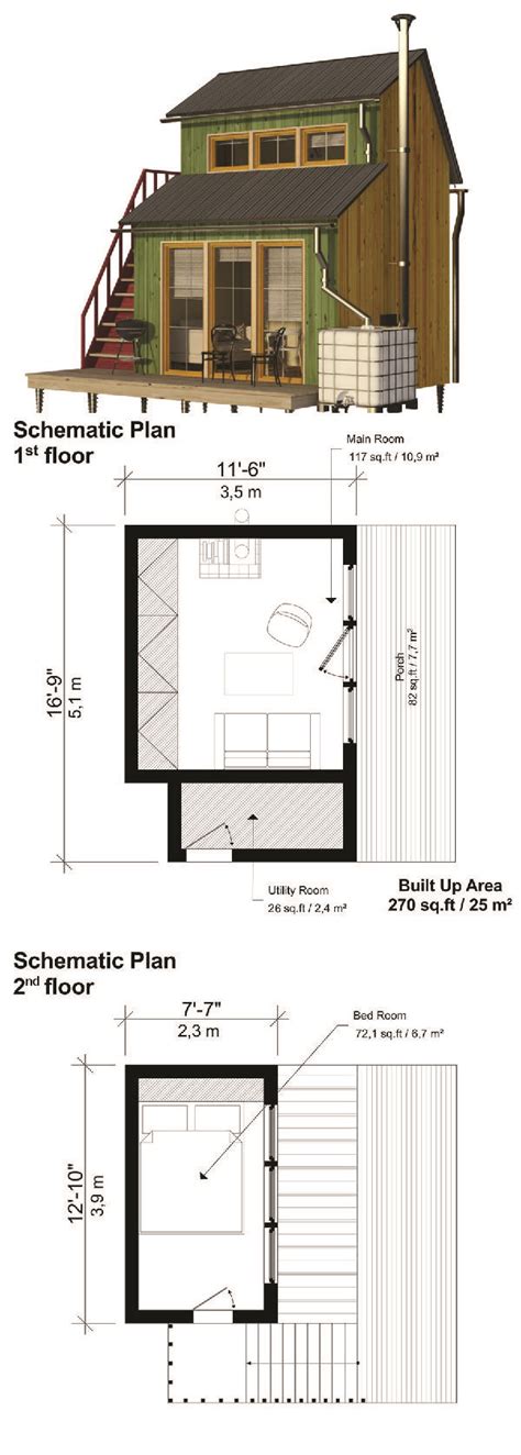 Story Tiny House Plans Ideas For Your Next Small Home House Plans