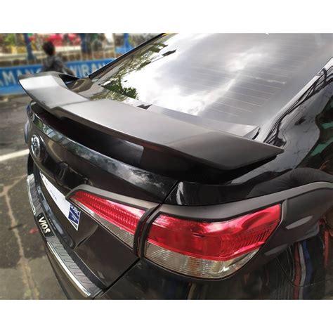 Toyota Vios To Matte Black Rear Spoiler Presyo