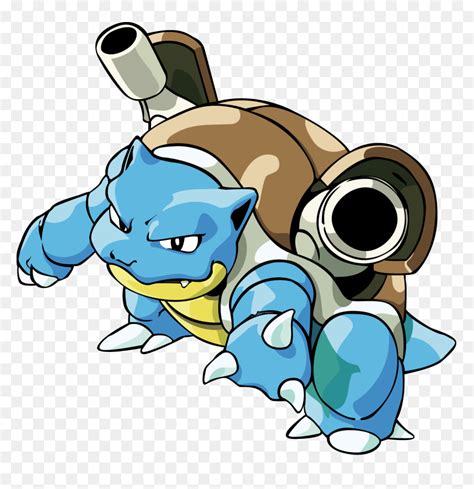 View Blastoise , - Pokemon Blue Blastoise, HD Png Download - vhv