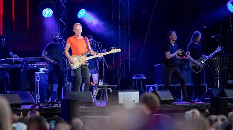 Liveblog Zum Nachlesen So Lief Das Konzert Des Weltstars Sting In