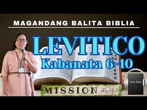 Levitico Kabanata Tagalog Audio Bible Youtube