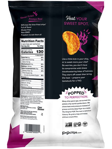 sweet heat popchips