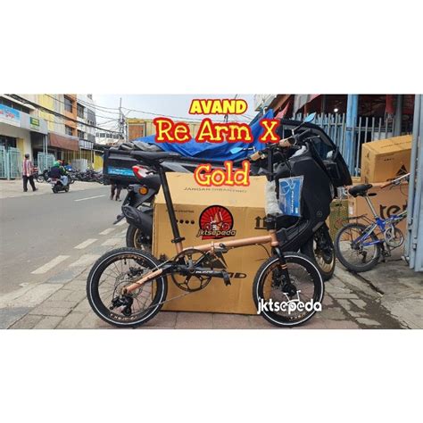 Jual Sepeda Lipat Avand Re Arm X Shopee Indonesia