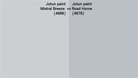 Jotun Paint Mistral Breeze Vs Road Home Side By Side Comparison