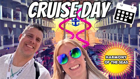 Boarding One Of The Largest Cruise Ships In The World Harmony Of The Seas Cruise Vlog Day