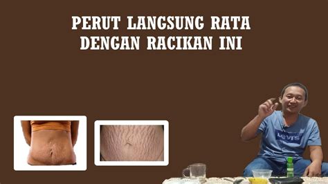 Cara Mengempiskan Perut Pasca Melahirkan Herbal Tradisional Alami