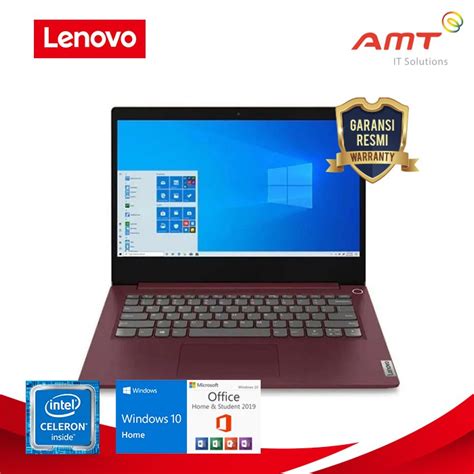 Jual Lenovo Ideapad Slim 3i 14igl05 N4020 4gb 256ssd 14 Win10 Ohs Shopee Indonesia