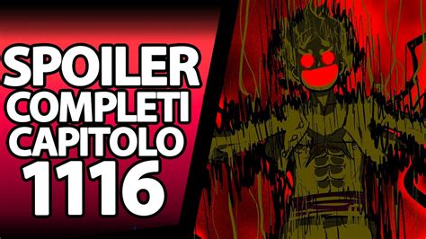 One Piece Spoiler Completi Tutti In Pericolo Ecco Cosa Succede