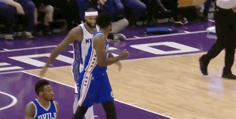 Deadspin Demarcus Cousins Really Really Likes Joel Embiid