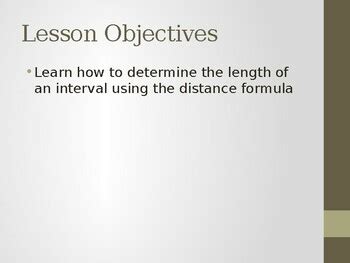 Coordinate Geometry - Distance Formula - Lesson PowerPoint | TPT