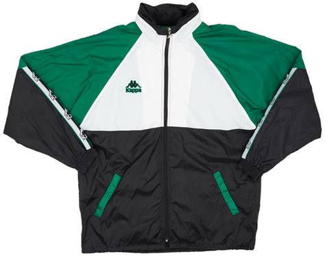 1995 97 Real Betis Kappa Hooded Rain Jacket 9 10 M