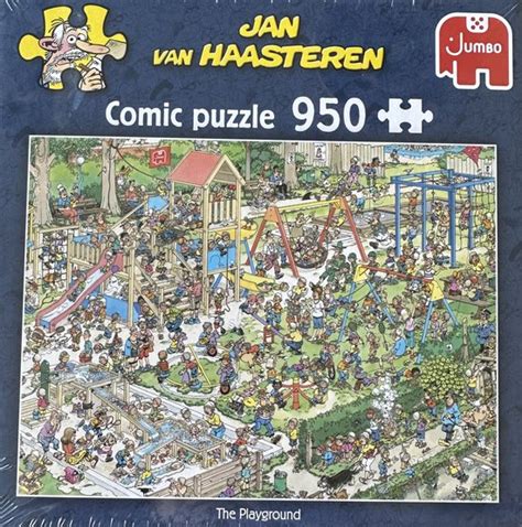 Jumbo Jan Van Haasteren Comic Puzzle 950 Stukjes The Playground Puzzel