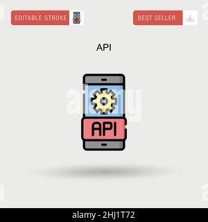 Api Interfaz de programación de aplicaciones con equipo como servidor y