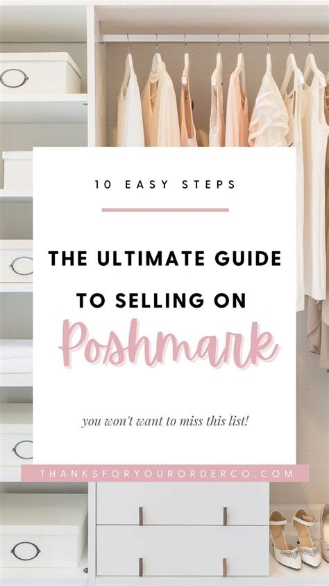 How To Sell On Poshmark A 10 Step Guide Thanks For Your Order