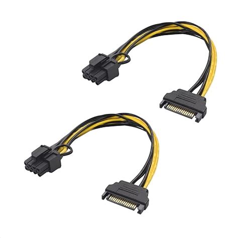 Cable Matters 2 Pack Sata To 62 Pin Power Cable 7 Inches