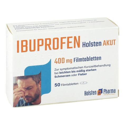 Ibuprofen Holsten Akut Mg Filmtabletten St Bei Aponeo Kaufen