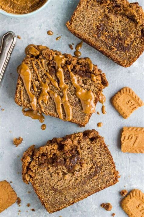 Vegan Biscoff Banana Bread Domestic Gothess