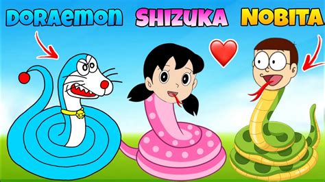 Nobita Became Danger Snake Shinchan And Nobita Game Funny Game