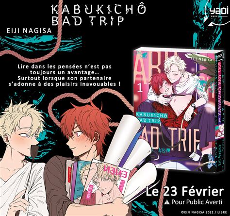 Retour D Eiji Nagisa Chez Taifu Avec Le Manga Kabukichô Bad Trip 17 Janvier 2024 Manga News