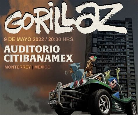 Anuncia Gorillaz Concierto En Monterrey SICOM Noticias