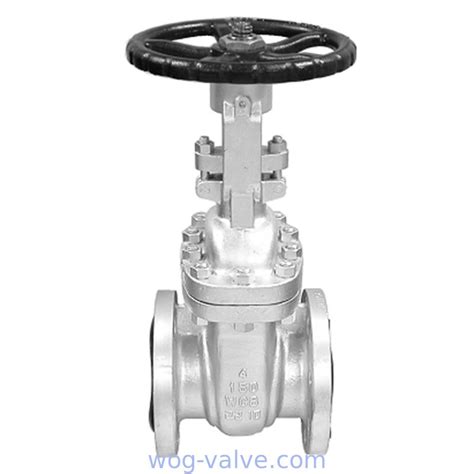 Manual Stainless Steel Cast Steel Gate Valve Flanged 2 48 Inch 150LB