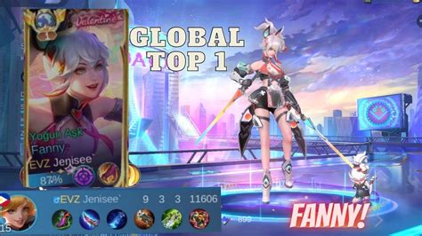 Current Win Rate Matches Fanny Gameplay Top Global