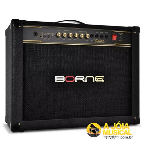 Amplificador Cubo Para Guitarra Borne Vorax 12100 100W Preto