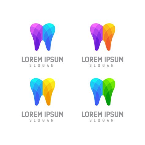 dental logo design template 5106038 Vector Art at Vecteezy