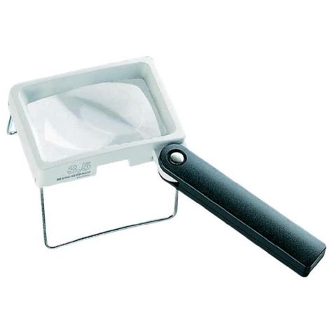 Loupe De Lecture Combi Plus Blanc 75 X 50 Mm 3 5 X Eschenbach 2034